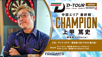 ARENA 中部エリア 最終戦 結果